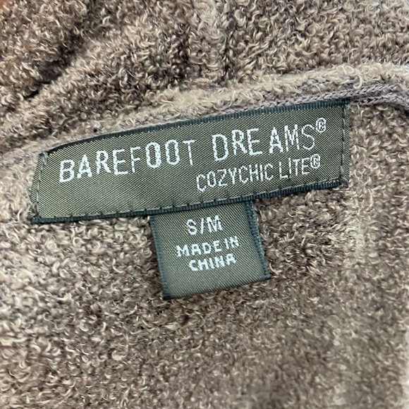 Barefoot Dreams Cozy Chic Lite waterfall Open front Cardigan Sweater Small / Med - Picture 6 of 15